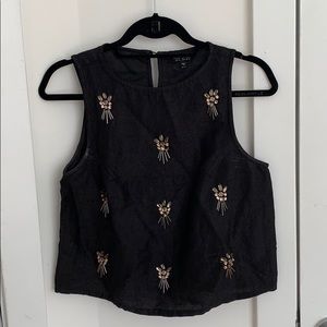 TopShop party top with jewels